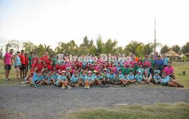 Imagen de Alvear: Campamento en la colonia de vacaciones