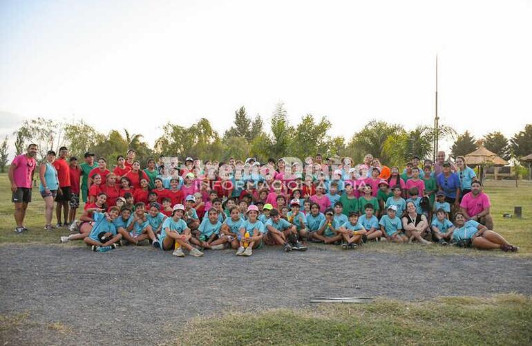 Imagen de Alvear: Campamento en la colonia de vacaciones