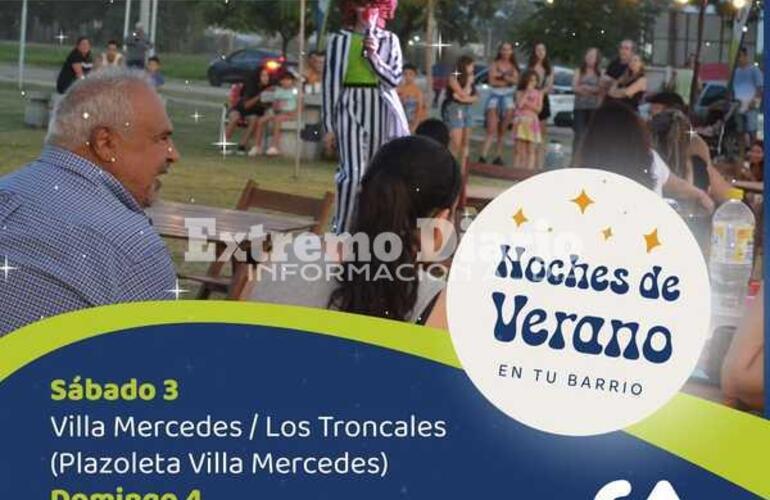 Imagen de Alvear: Segundo fin de semana de “Noches de verano en tu barrio”