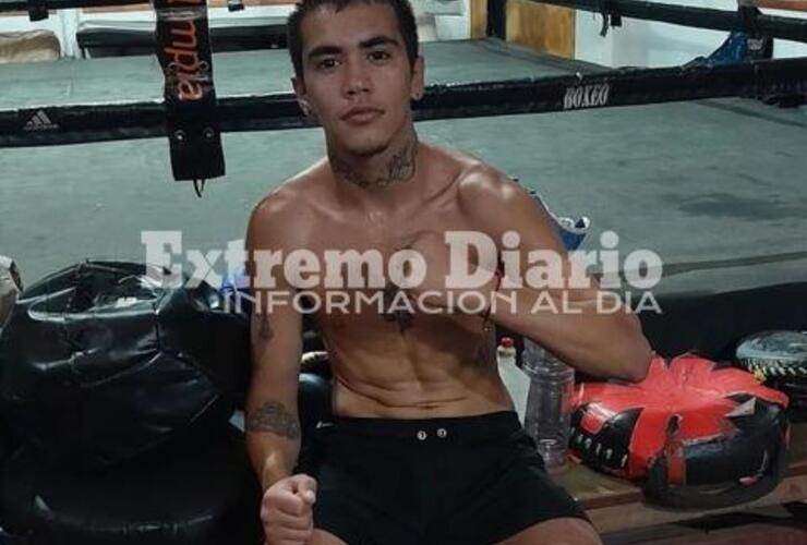 Imagen de Axel García peleará en el “Gran festival de box amateur”