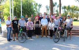 Imagen de La agrupaci&oacute;n �Sanmartiniano en Bici� pas&oacute; por Arroyo Seco