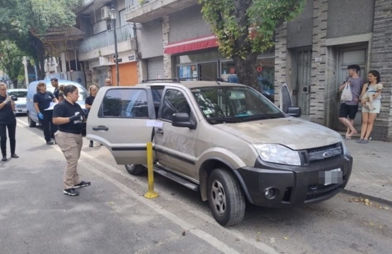 El veh&iacute;culo robado fue hallado en zona oeste. (R.Lascano)