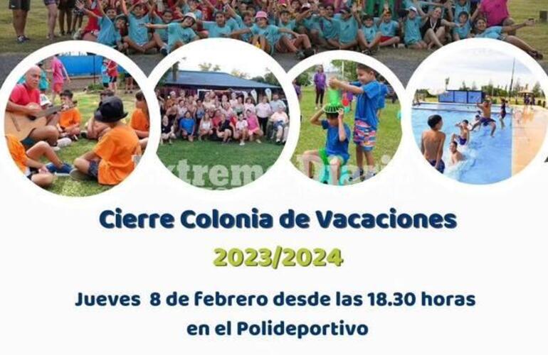 Imagen de Cierre de la colonia de vacaciones en el Polideportivo de Alvear