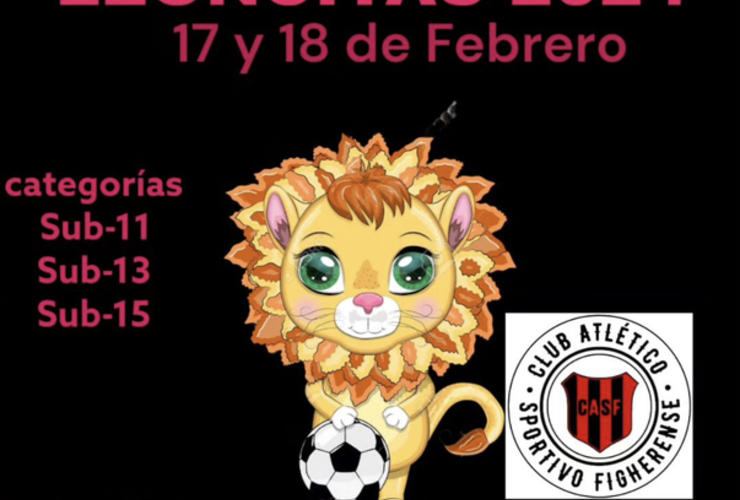 Imagen de En Febrero, Torneo Leoncitas 2024 en Sportivo Figherense.