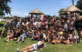 Imagen de La Colonia de Vacaciones de Libertad de General Lagos es un &eacute;xito total.