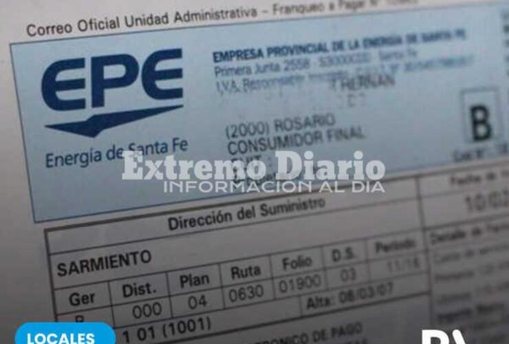 Imagen de Ya están disponibles las facturas de la EPE en Alvear