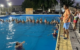Imagen de Aspirantes a Guardavidas locales y regionales, realizaron prueba en Uni&oacute;n.