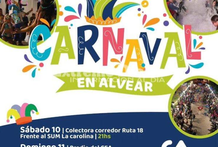 Imagen de Llega el carnaval a la localidad de Alvear