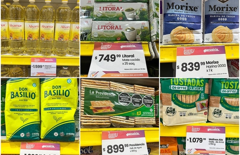 Imagen de Supermercados Arcoiris se suma a la campaña del nuevo programa "Acuerdo Santa Fe"