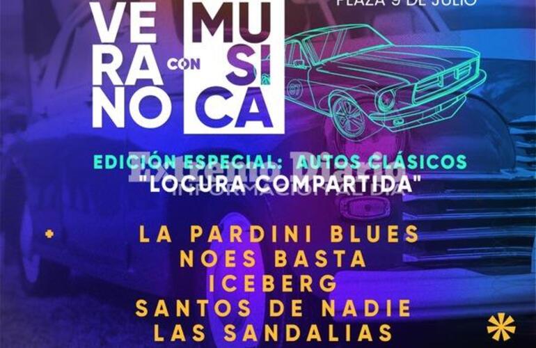 Imagen de Verano con música: Se conoció la grilla de artistas que participarán del festival