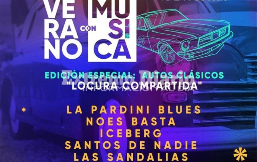 Imagen de Verano con m&uacute;sica: Se conoci&oacute; la grilla de artistas que participar&aacute;n del festival