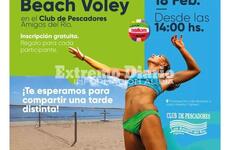 Imagen de Jornada recreativa de beach voley en Fighiera