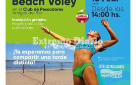 Imagen de Jornada recreativa de beach voley en Fighiera