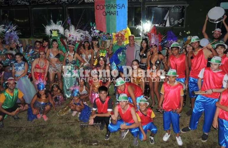 Imagen de Alvear vivió la última noche de carnaval