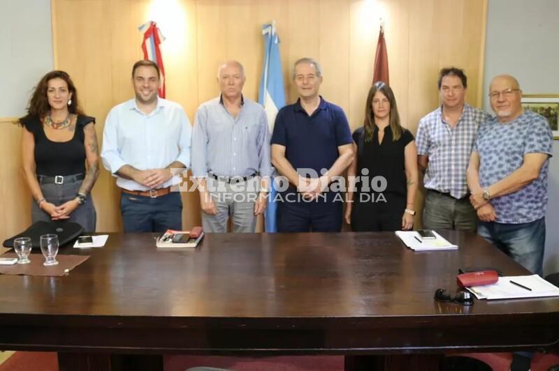 Imagen de Arroyo Seco: Reuni&oacute;n de trabajo con funcionarios del Ministerio de Desarrollo Productivo de Santa Fe