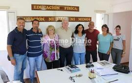 Imagen de Visita y recorrida por el CEF junto a autoridades de la Direcci&oacute;n provincial de Educaci&oacute;n F&iacute;sica