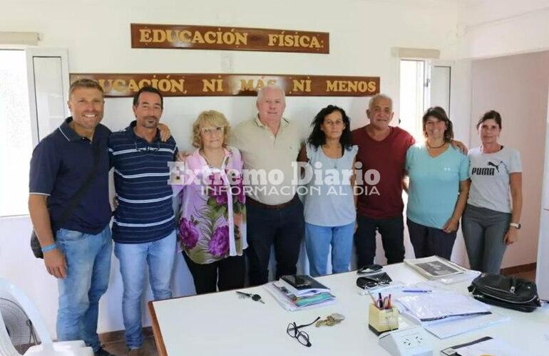 Imagen de Visita y recorrida por el CEF junto a autoridades de la Dirección provincial de Educación Física