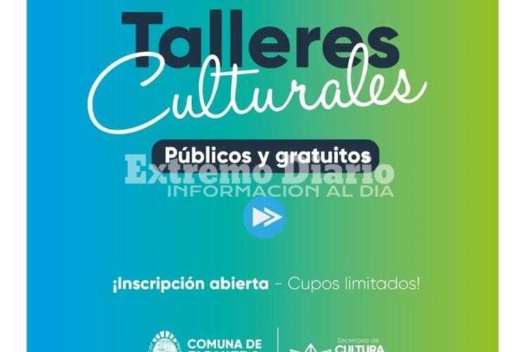 Imagen de Fighiera: Abrió la inscripción a los talleres culturales 2024