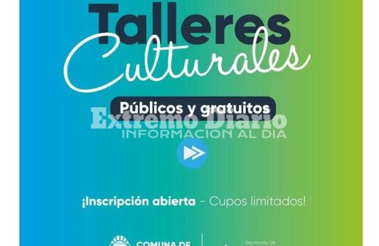 Imagen de Fighiera: Abrió la inscripción a los talleres culturales 2024