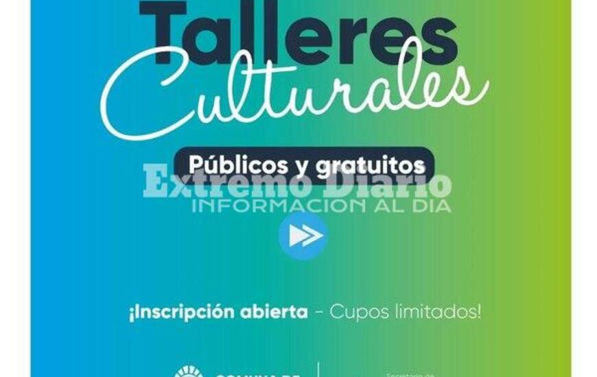 Imagen de Fighiera: Abri&oacute; la inscripci&oacute;n a los talleres culturales 2024