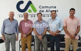 Imagen de Alvear: Funcionarios del ministerio de Desarrollo visitaron la localidad