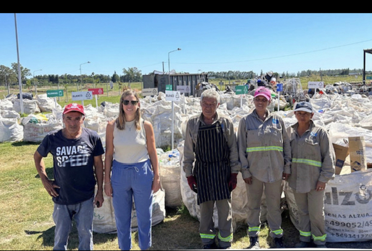 Imagen de La Planta de Residuos Reciclables de General Lagos, cumplió su 3er Aniversario.