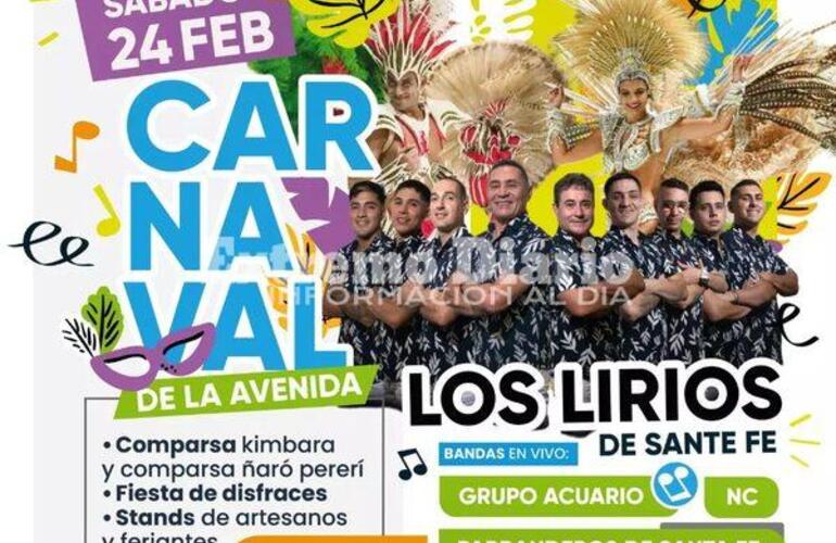 Imagen de Los Lirios ser&aacute;n parte del carnaval de Fighiera