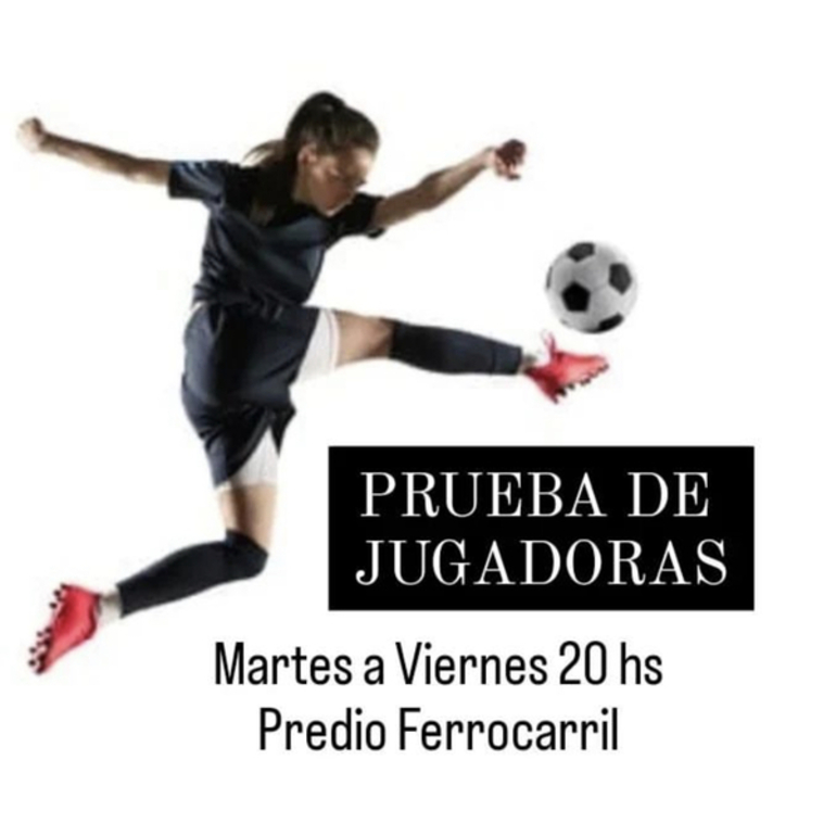 Imagen de Convocatoria y prueba de jugadoras de fútbol femenino de Los Amigos de la Estación.