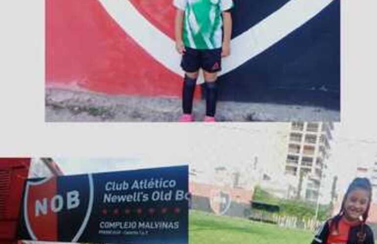 Imagen de Ainara Ledesma, de Los Amigos de la Estaci&oacute;n, tuvo prueba de jugadoras en N.O.B.