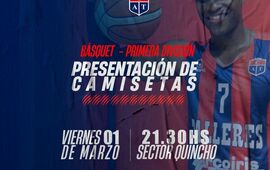 Imagen de El b&aacute;squet del C.A.T. presentar&aacute; su nueva camiseta 2024.