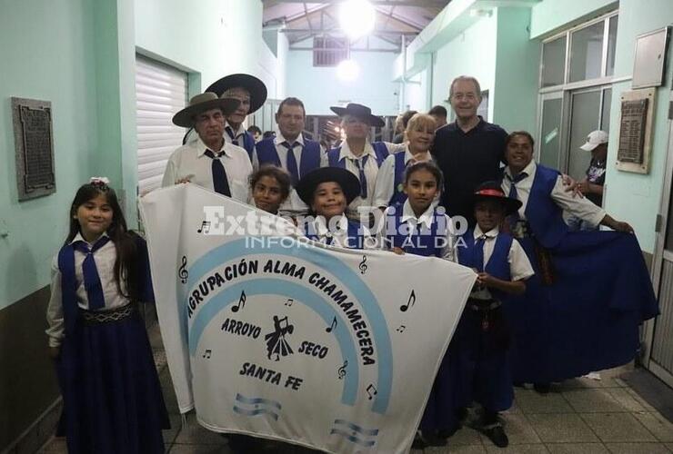 Imagen de Daniel Tonelli estuvo presente en la peña folklórica La juntada en el Centro de Jubilados