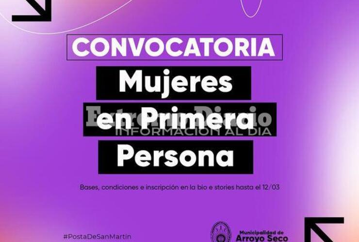 Imagen de Arroyo Seco: Convocatoria para el proyecto Mujeres en primera persona