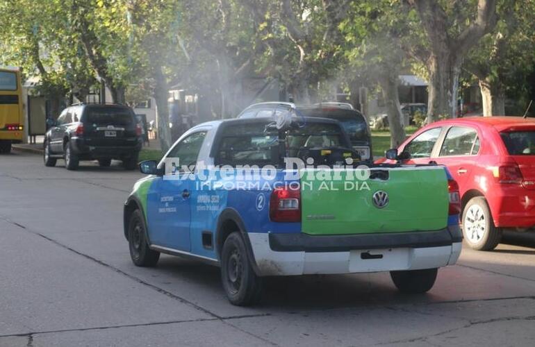 Imagen de Arroyo Seco: Más fumigaciones y operativos de bloqueo en los barrios