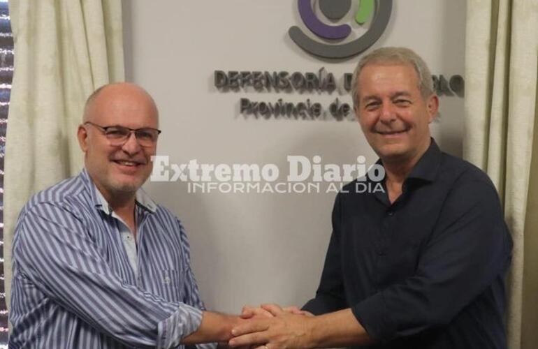 Imagen de Daniel Tonelli mantuvo una reunión para gestionar la oficina de la Defensoría del Pueblo