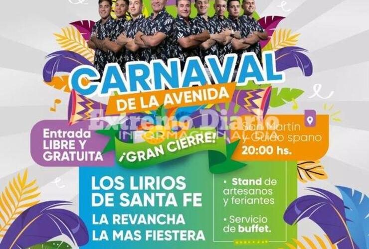 Imagen de Fighiera: Llega la segunda edición del carnaval de la avenida