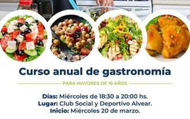 Imagen de Comienza el curso anual de gastronom&iacute;a, alimentaci&oacute;n y salud en Alvear
