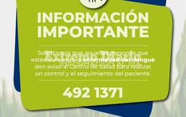Imagen de Alvear: Informaci&oacute;n importante en relaci&oacute;n a los casos de dengue