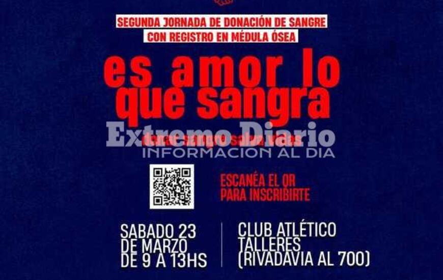 Imagen de Jornada de donaci&oacute;n de sangre con registro de m&eacute;dula &oacute;sea en Talleres