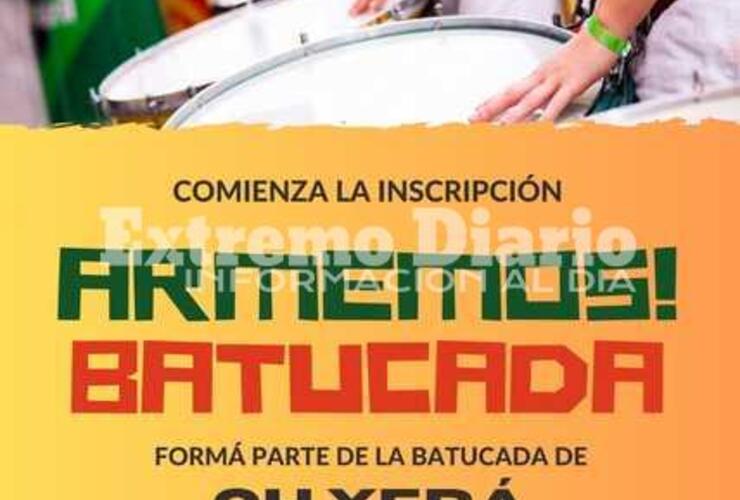 Imagen de Fighiera: Convocatoria abierta para formar la batucada local