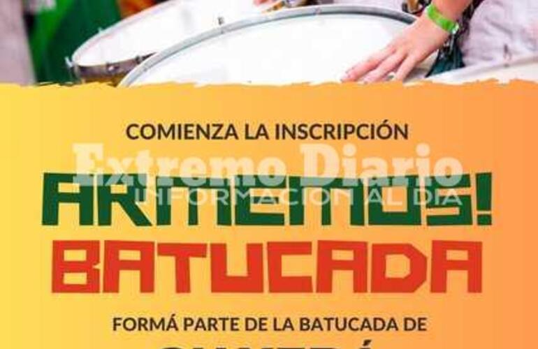 Imagen de Fighiera: Convocatoria abierta para formar la batucada local