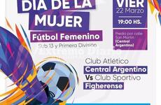 Imagen de Encuentro de fútbol femenino en Fighiera
