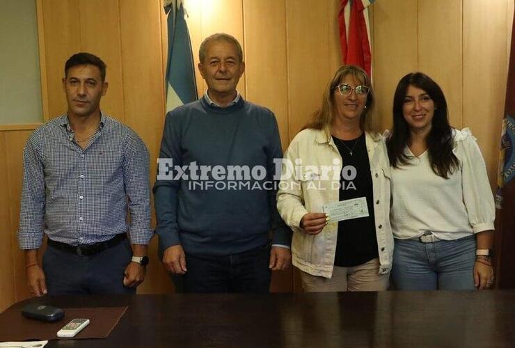 Imagen de Entrega económica al Merendero Deo y Corazones Solidarios