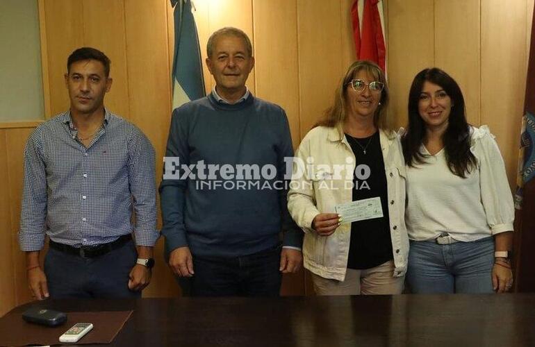 Imagen de Entrega económica al Merendero Deo y Corazones Solidarios