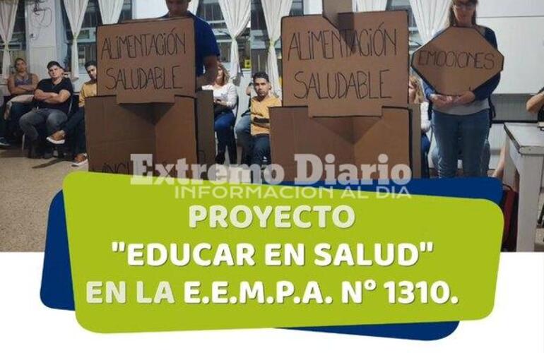 Imagen de Educar en Salud en la EEMPA N°1310 de Alvear