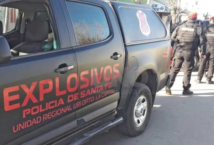 Imagen de Dejaron un artefacto explosivo y una nota amenazante en una escuela de Villa Gobernador Gálvez