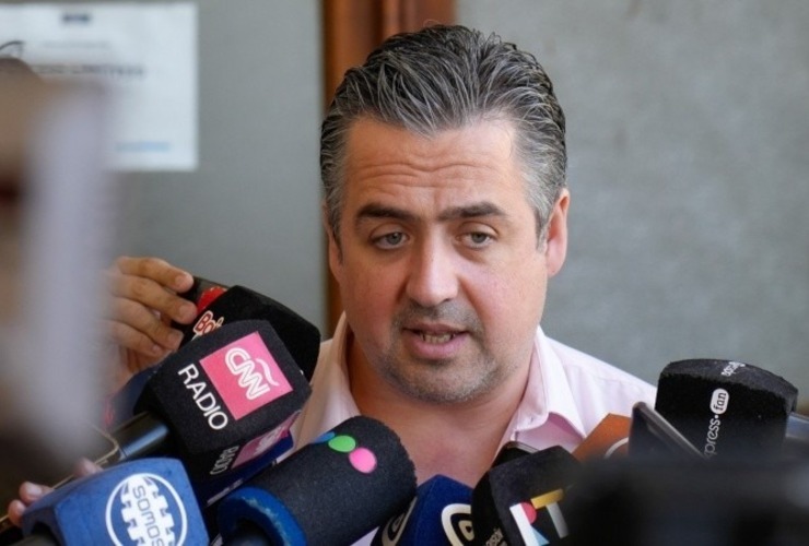El ministro de Seguridad, Pablo Coccioni. (Alan Monzón / Rosario3)