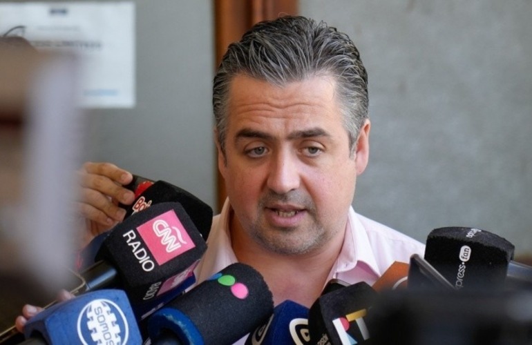 El ministro de Seguridad, Pablo Coccioni. (Alan Monz&oacute;n / Rosario3)