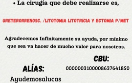 Imagen de Lucas Nieva necesita operarse y se lanz&oacute; una colecta solidaria