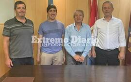 Imagen de Encuentro inicial con la empresa que har&aacute; la obra en los puentes del Savoca