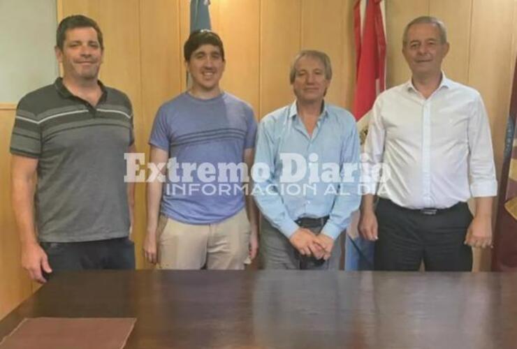 Imagen de Encuentro inicial con la empresa que hará la obra en los puentes del Savoca